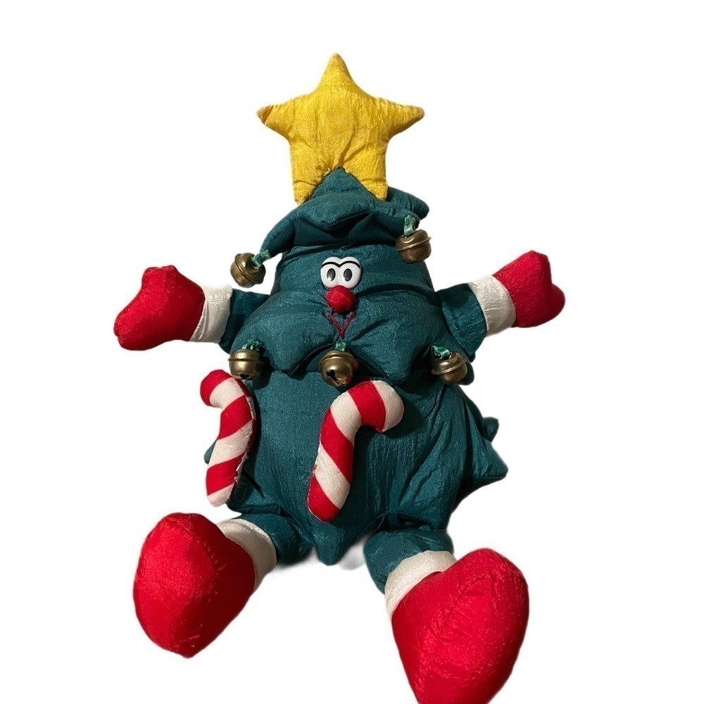 Vintage Festive Christmas Tree singing Plush Toy